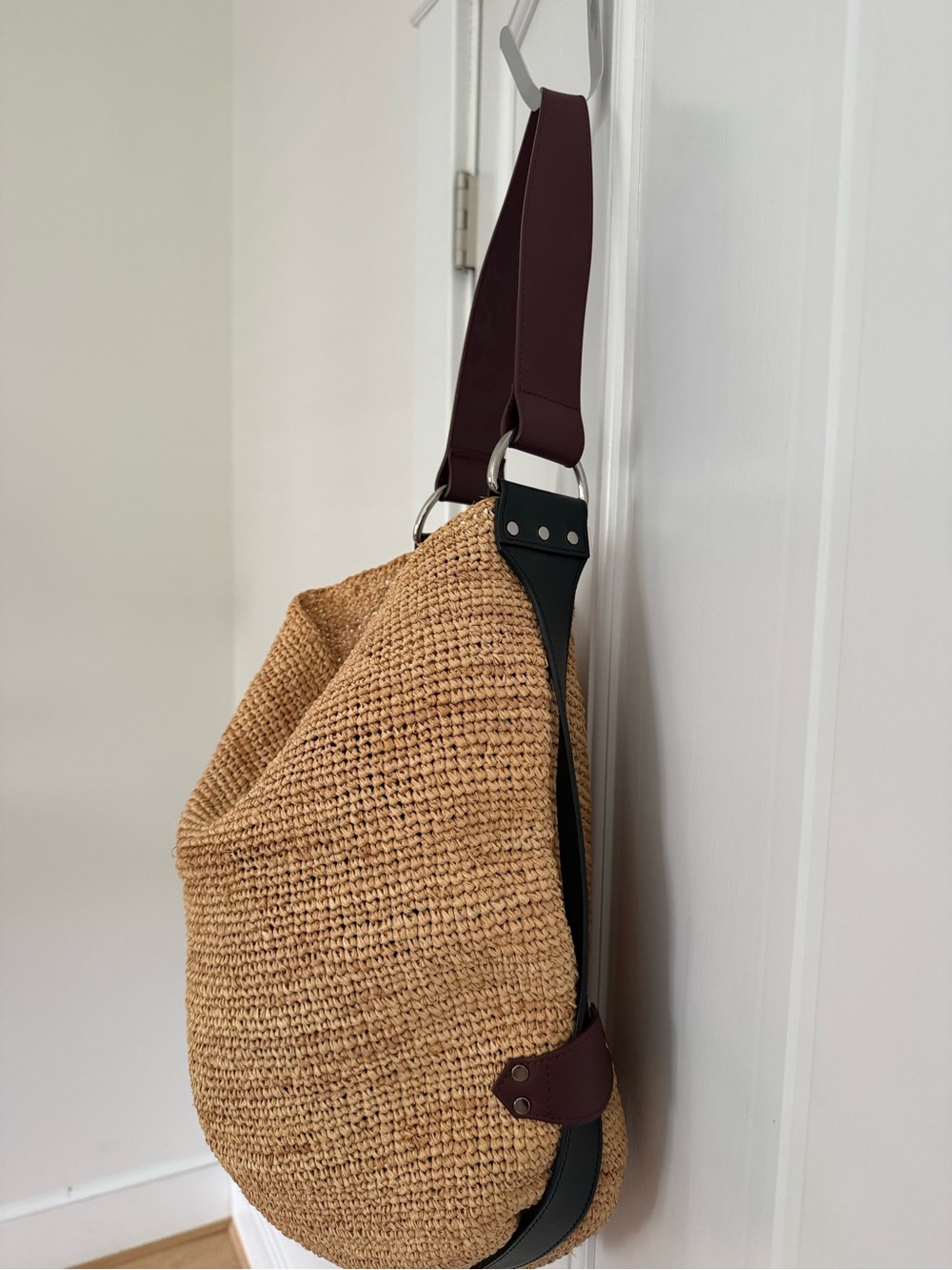Isabel Marant Bayia raffia hobo bag - Picture 5 of 8